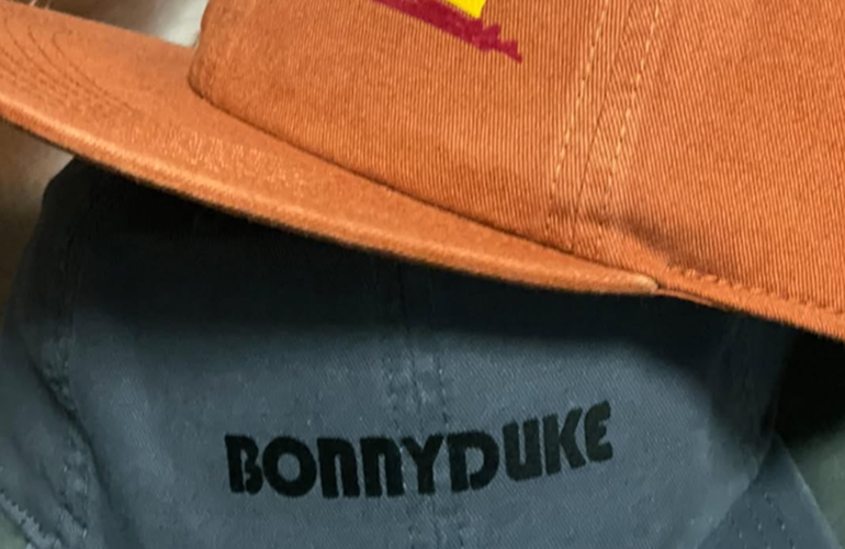 Quote Printed Caps